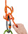 Спусковое устройство Petzl Pirana Guide Orange - Фото 3 малая
