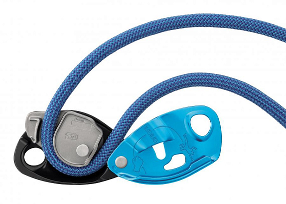 Страховочное устройство Petzl Grigri Blue - Фото 3 большая