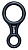 Спусковое устройство Singing Rock Figure 8 Large Black - Фото 1 малая