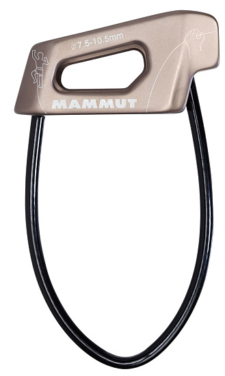 Страховочно-спусковое устройство Mammut Crag Light Belay Grey - Фото 1 большая