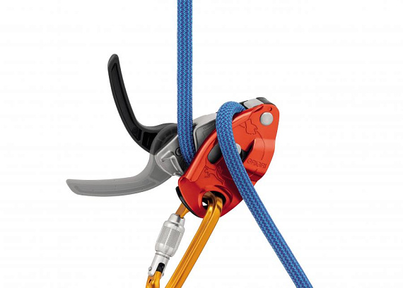Страховочное устройство Petzl Grigri Orange - Фото 4 большая