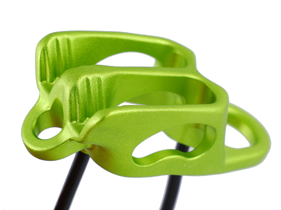 Страховочно-спусковое устройство Vento "Лукошко V2" Зеленый - Фото 3 большая