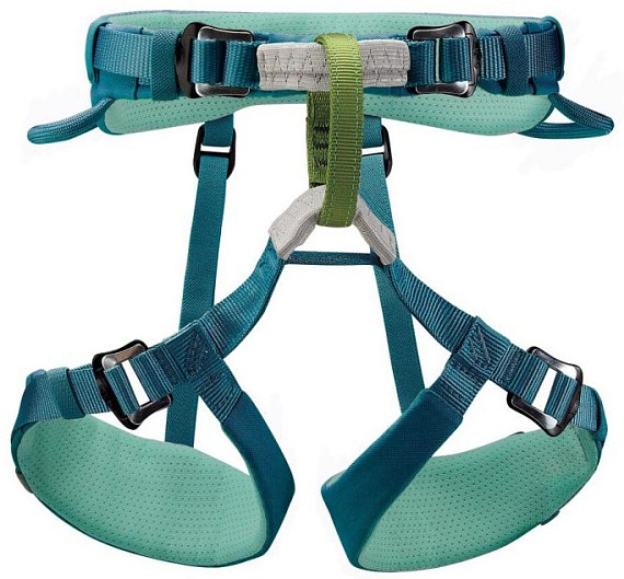 Страховочная система детская Petzl Macchu Blue - Фото 1 большая
