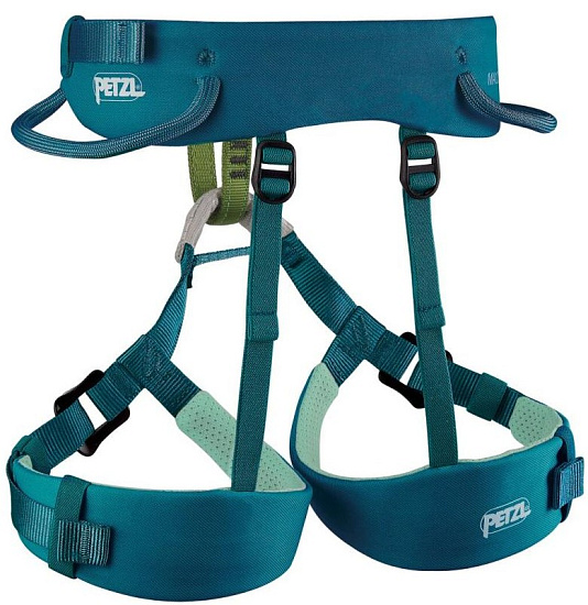 Страховочная система детская Petzl Macchu Blue - Фото 2 большая