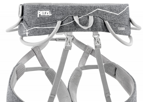 Страховочная система Petzl Sama Granite - Фото 3 большая