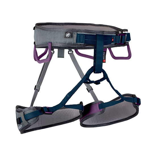Страховочная система женская Mammut Ophir 3 Slide Jay/Iron - Фото 1 большая