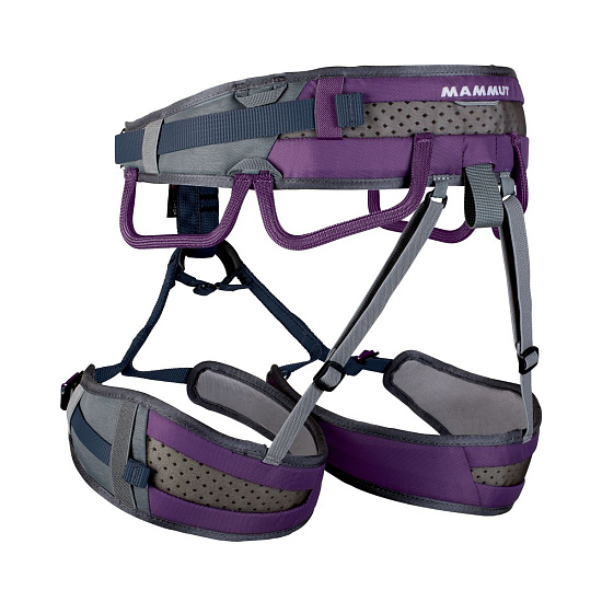 Страховочная система женская Mammut Ophir 3 Slide Jay/Iron - Фото 2 большая