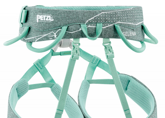 Страховочная система женская Petzl Selena Emerald - Фото 3 большая
