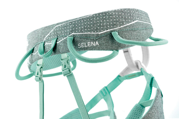 Страховочная система женская Petzl Selena Emerald - Фото 4 большая