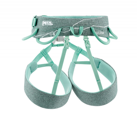 Страховочная система женская Petzl Selena Emerald - Фото 5 большая