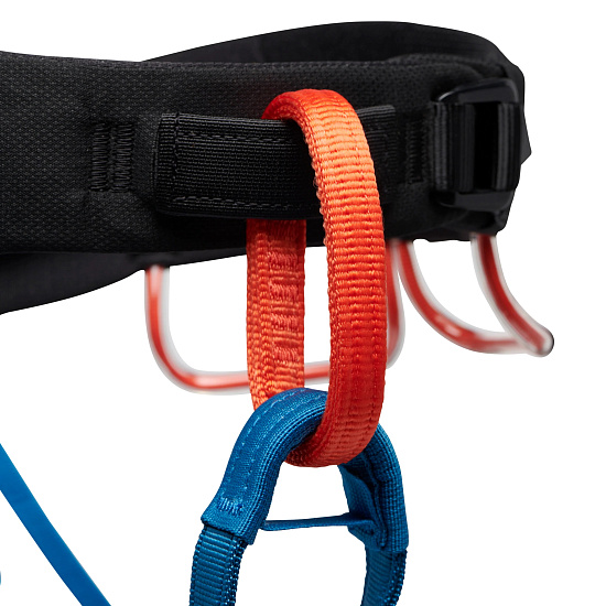 Страховочная система мужская Black Diamond Momentum Kingfisher - Фото 4 большая