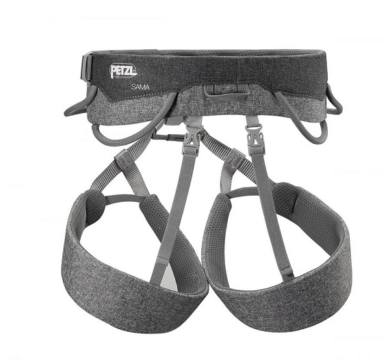 Страховочная система Petzl Sama Grey - Фото 5 большая
