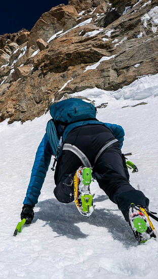 Страховочная система Black Diamond Couloir Ultralight White-Black - Фото 6 большая