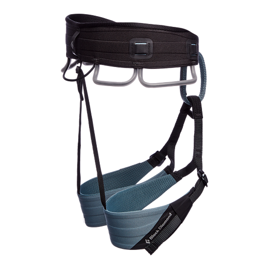 Страховочная система Black Diamond Technician Storm Blue - Фото 2 большая