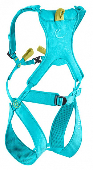 Страховочная система детская Edelrid Fraggle III Icemint - Фото 2 большая
