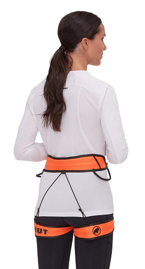 Страховочная система Mammut Sender Light Vibrant Orange - Фото 2 большая