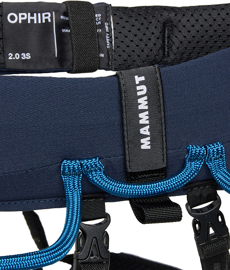 Страховочная система Mammut Ophir 3 Slide 2.0 Marine/Sapphire - Фото 3 большая