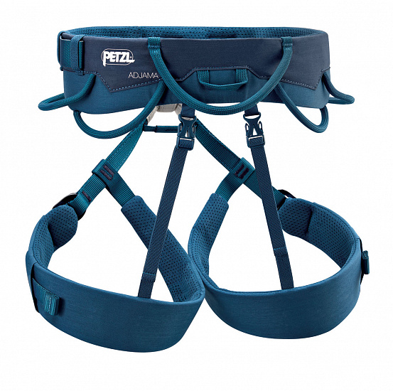 Страховочная система Petzl Adjama Blue - Фото 2 большая