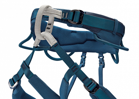 Страховочная система Petzl Adjama Blue - Фото 4 большая
