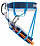 Страховочная система Petzl Tour Blue - Фото 4 малая