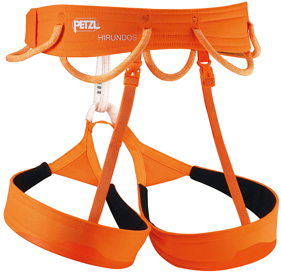 Страховочная система Petzl Hirundos Orange - Фото 2 большая