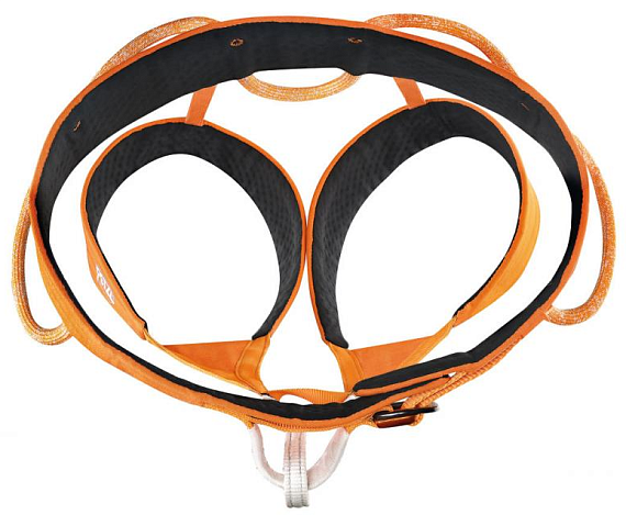 Страховочная система Petzl Hirundos Orange - Фото 3 большая