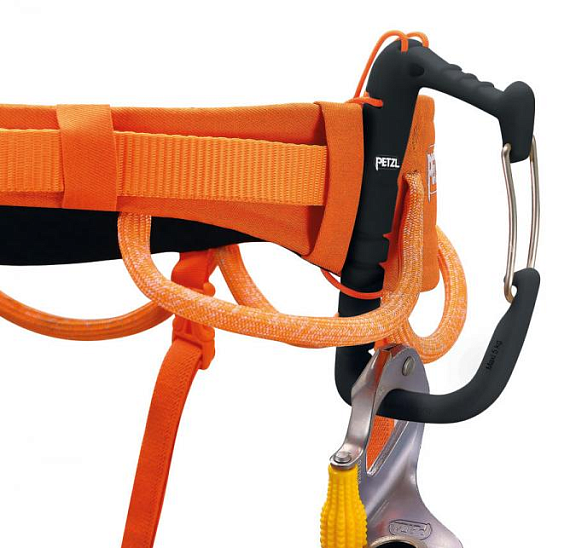 Страховочная система Petzl Hirundos Orange - Фото 4 большая
