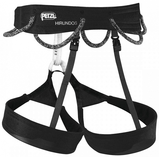 Страховочная система Petzl Hirundos Black - Фото 2 большая