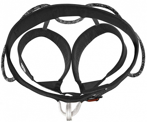 Страховочная система Petzl Hirundos Black - Фото 3 большая