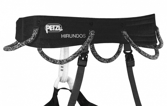 Страховочная система Petzl Hirundos Black - Фото 6 большая