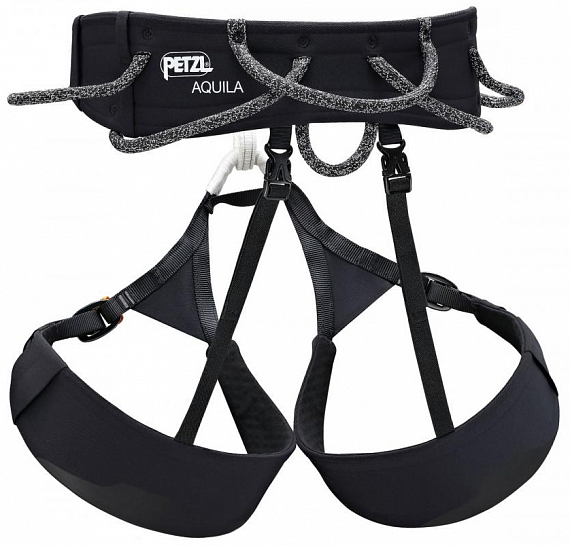 Страховочная система Petzl Aquila Black - Фото 6 большая