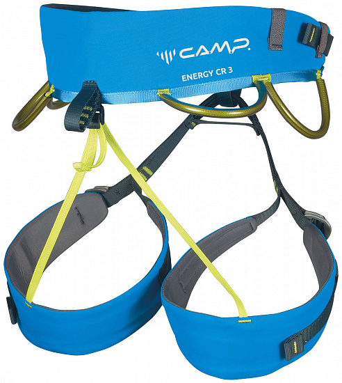 Страховочная система C.A.M.P. Energy CR 3 Light blue - Фото 2 большая
