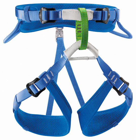 Страховочная система детская Petzl Macchu Blue - Фото 1 большая