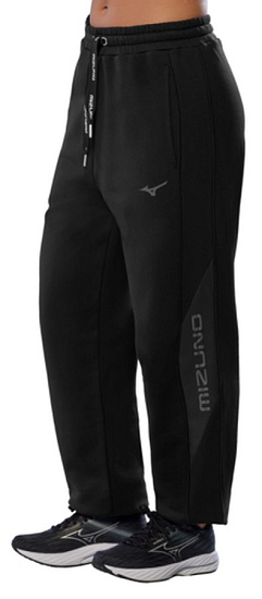 Брюки женские Mizuno Athletics Sweat Black - Фото 1 большая