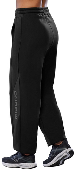 Брюки женские Mizuno Athletics Sweat Black - Фото 2 большая
