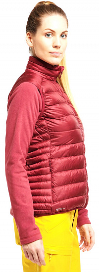 Жилет женский Haglofs Roc Down Brick Red - Фото 5 большая