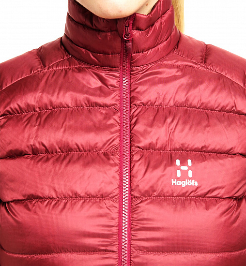 Жилет женский Haglofs Roc Down Brick Red - Фото 6 большая
