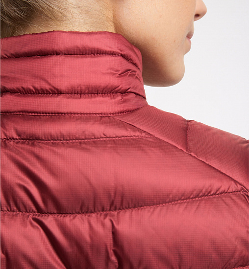Жилет женский Haglofs Roc Down Brick Red - Фото 9 большая