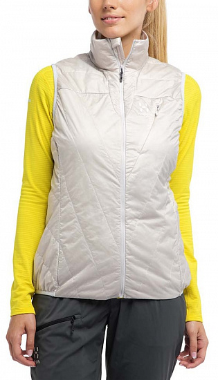 Жилет женский Haglofs L.I.M Barrier Stone Grey - Фото 3 большая