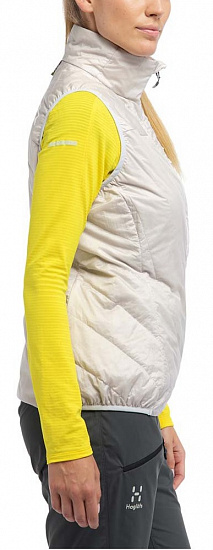 Жилет женский Haglofs L.I.M Barrier Stone Grey - Фото 5 большая