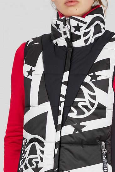 Жилет женский Sportalm Xenia Print Black - Фото 6 большая