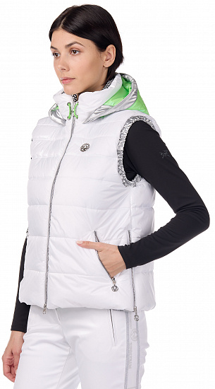 Жилет женский Sportalm Chila m.K. Optical white - Фото 3 большая