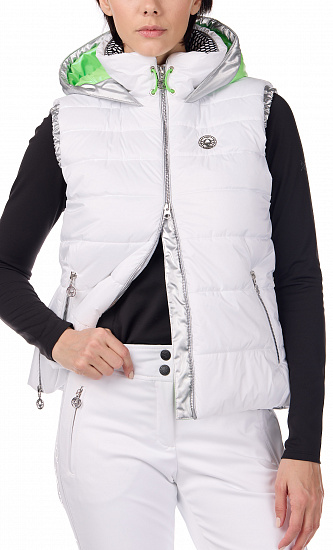 Жилет женский Sportalm Chila m.K. Optical white - Фото 9 большая