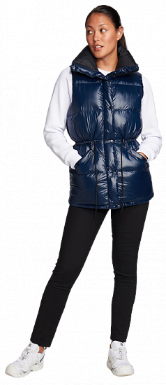 Жилет женский Peak Performance Clara Blue Shadow/Black - Фото 4 большая