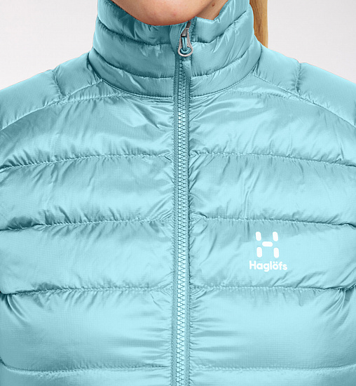 Жилет женский Haglofs Roc Down Frost Blue - Фото 6 большая