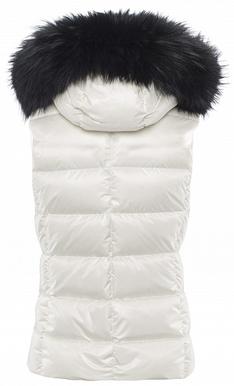 Жилет женский Toni Sailer Lou Fur Bright White - Фото 2 большая