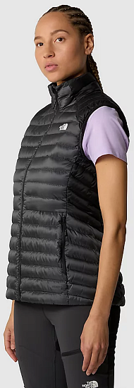 Жилет женский The North Face Bettaforca Lt Down Vest Asphalt Grey/Tnf Black - Фото 3 большая