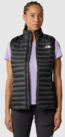 Жилет женский The North Face Bettaforca Lt Down Vest Asphalt Grey/Tnf Black - Фото 5 большая