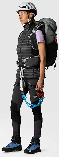 Жилет женский The North Face Bettaforca Lt Down Vest Asphalt Grey/Tnf Black - Фото 10 большая