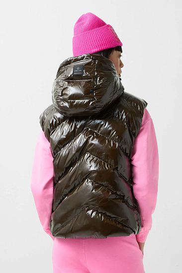 Жилет женский Bogner Fire+Ice Namilia Chocolate - Фото 6 большая